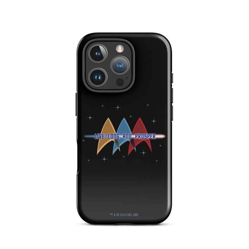 Star Trek: The Original Series Live Long and Prosper Deltas Tough Phone Case - iPhone - Paramount Shop