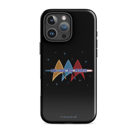 Star Trek: The Original Series Live Long and Prosper Deltas Tough Phone Case - iPhone - Paramount Shop