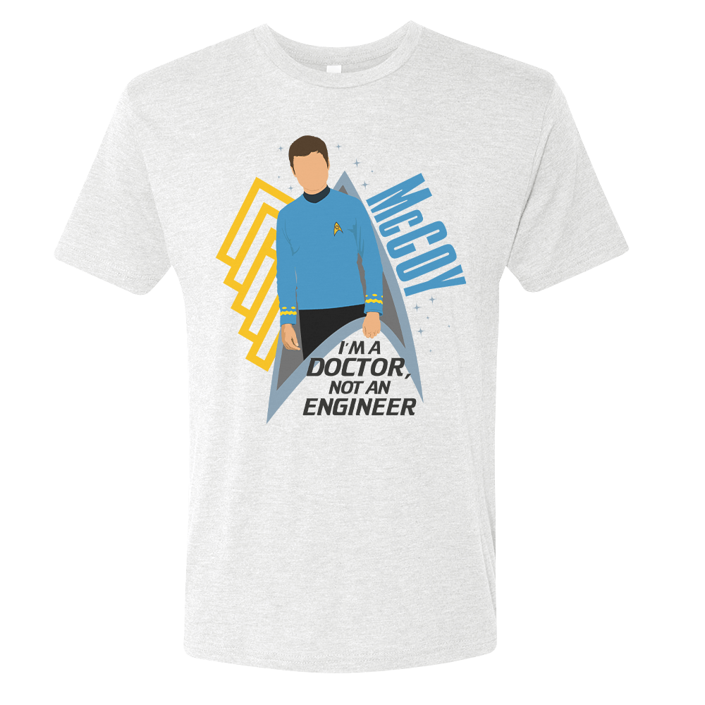Star Trek: The Original Series McCoy Men's Tri - Blend T - Shirt - Paramount Shop