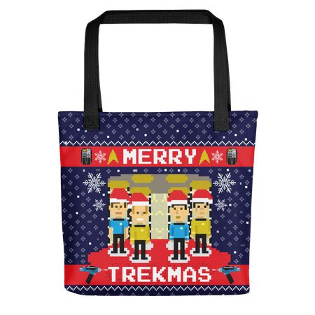 Star Trek: The Original Series Merry Trekmas Premium Tote Bag - Paramount Shop