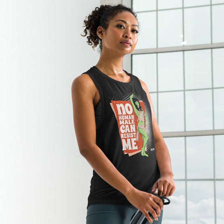 Star Trek: The Original Series No Human Male Can Resist Me Women's Muscle Tank - Paramount Shop