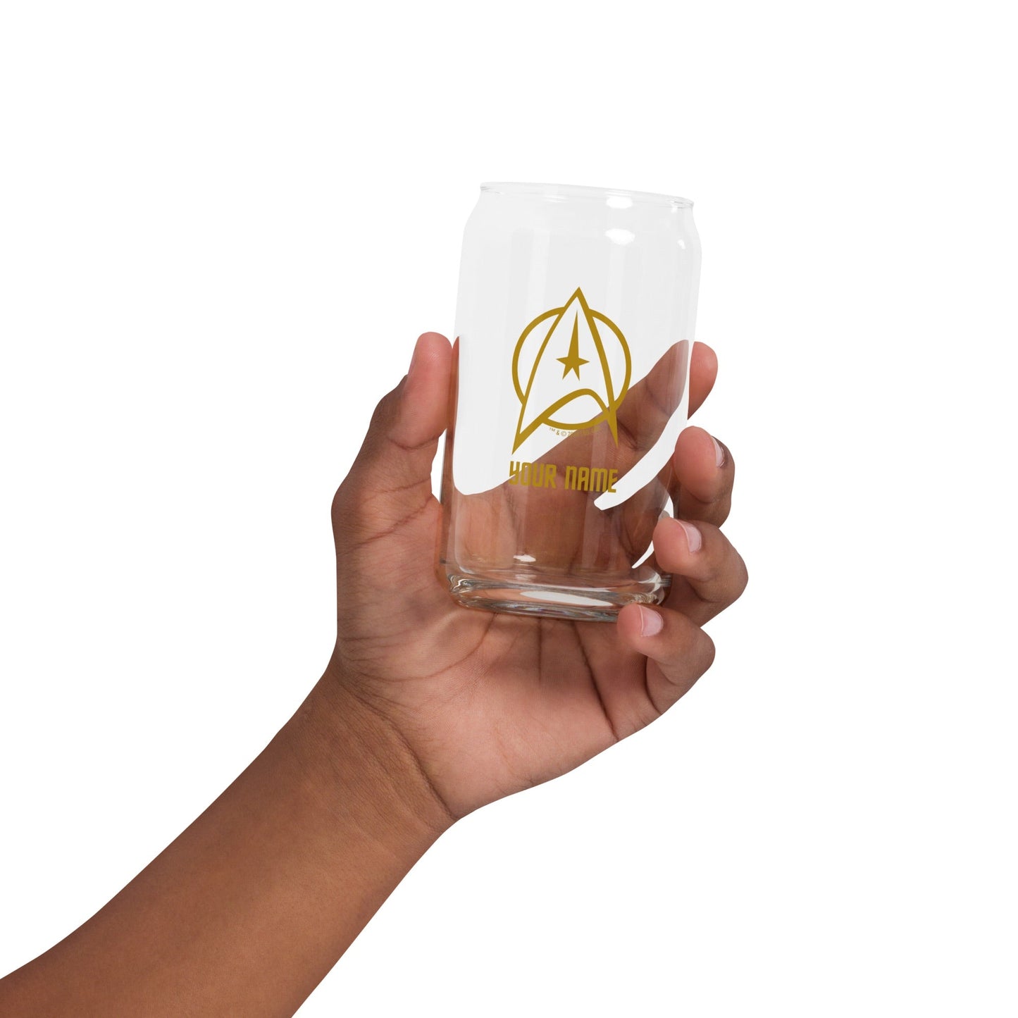 Star Trek: The Original Series Personalized Can Shaped Glass - Paramount Shop