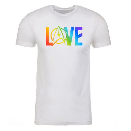 Star Trek: The Original Series Pride Love Adult Short Sleeve T - Shirt - Paramount Shop