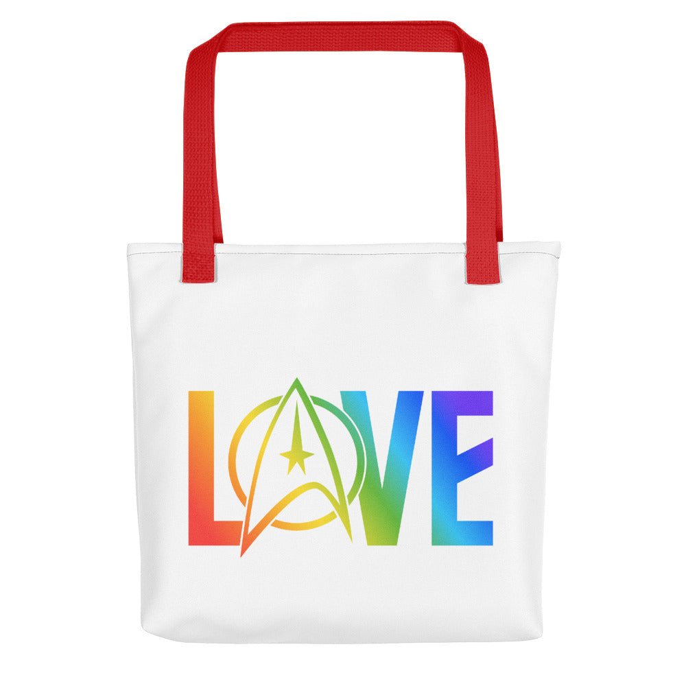 Star Trek: The Original Series Pride Love Premium Tote Bag - Paramount Shop