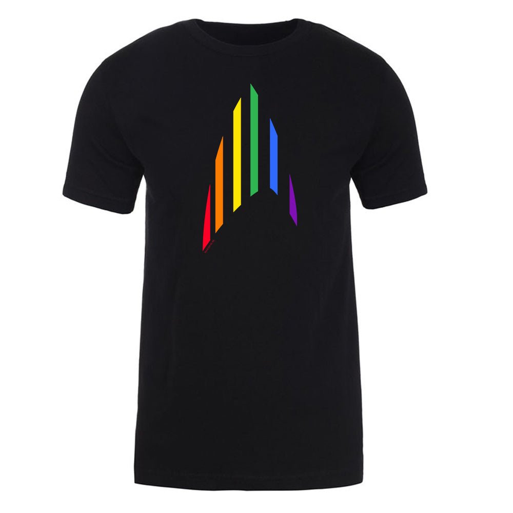 Star Trek: The Original Series Pride Rainbow Delta Adult Short Sleeve T - Shirt - Paramount Shop