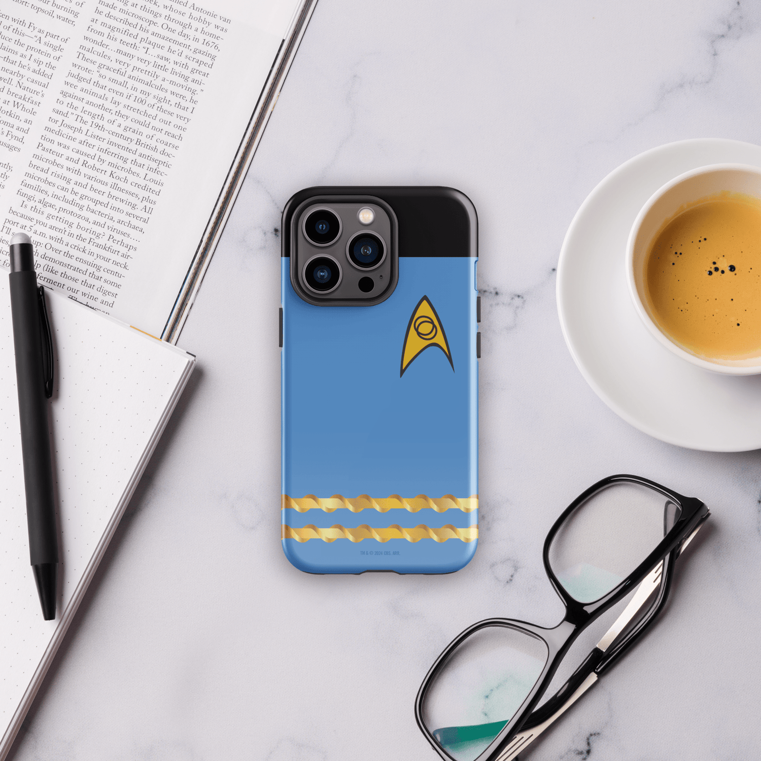 Star Trek: The Original Series Science Uniform Tough Phone Case - iPhone - Paramount Shop