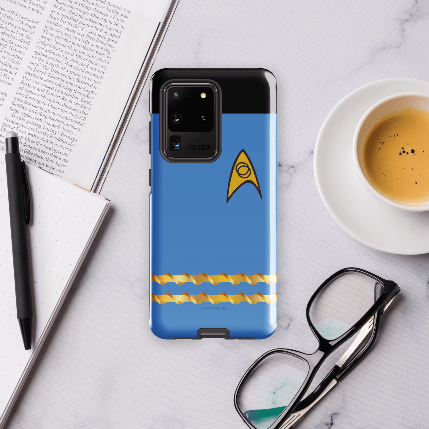 Star Trek: The Original Series Science Uniform Tough Phone Case - Samsung - Paramount Shop