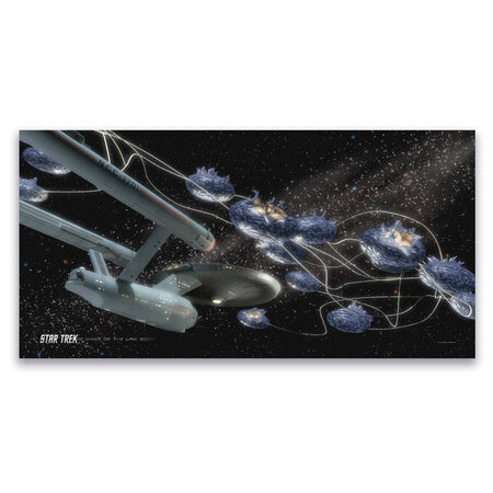 Star Trek: The Original Series Ships of the Line Beyond the Farthest Star Satin Poster - Paramount Shop