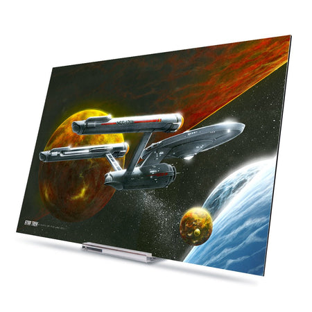 Star Trek: The Original Series Ships of the Line Oceans of Blue and Seas of Fire Acrylic - Paramount Shop