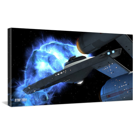 Star Trek: The Original Series Ships of the Line Righteous Wrath Traditional Canvas - Paramount Shop