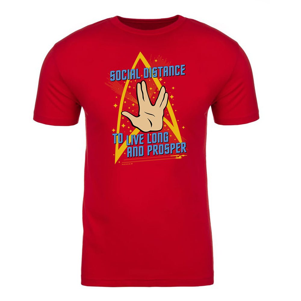 Star Trek: The Original Series Social Distance Adult Short Sleeve T - Shirt - Paramount Shop