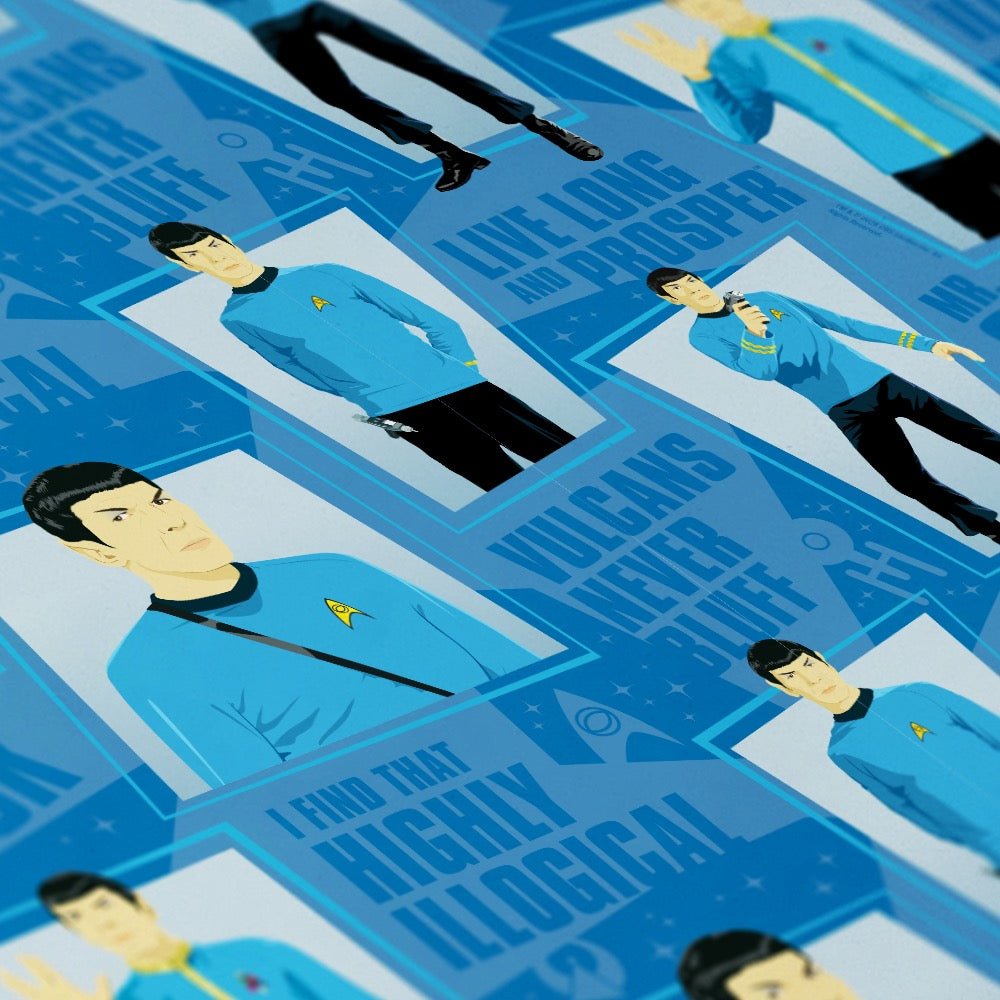 Star Trek: The Original Series Spock Gift Wrap - Paramount Shop