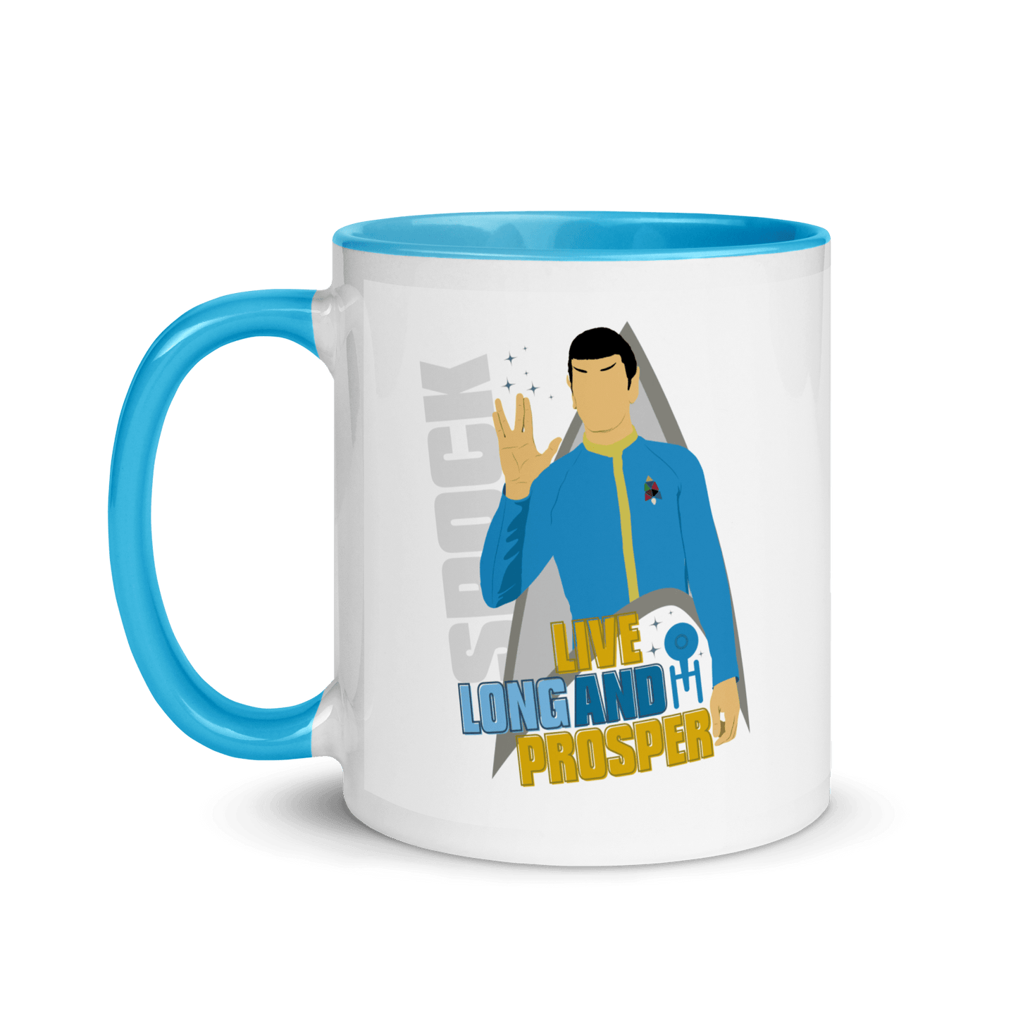 Star Trek: The Original Series Spock Live Long and Prosper Two - Tone Mug - Paramount Shop