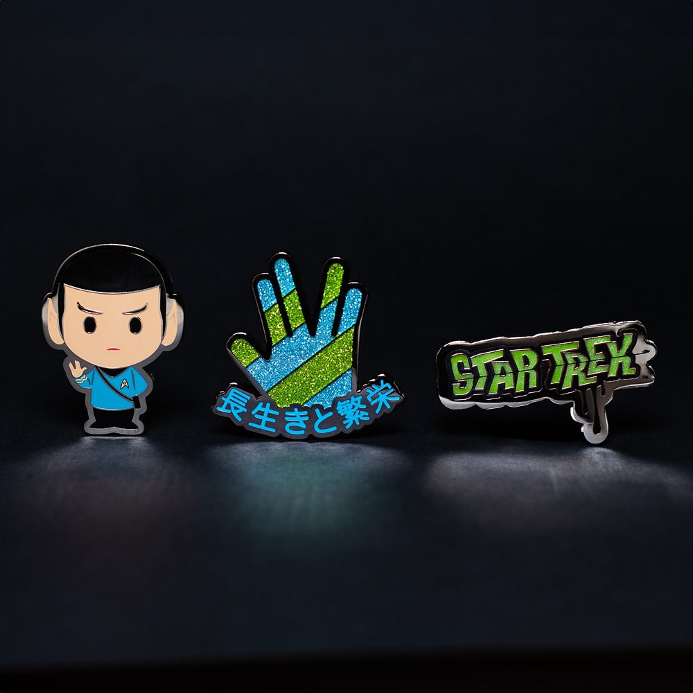 Star Trek: The Original Series Spock Pin Set - Paramount Shop