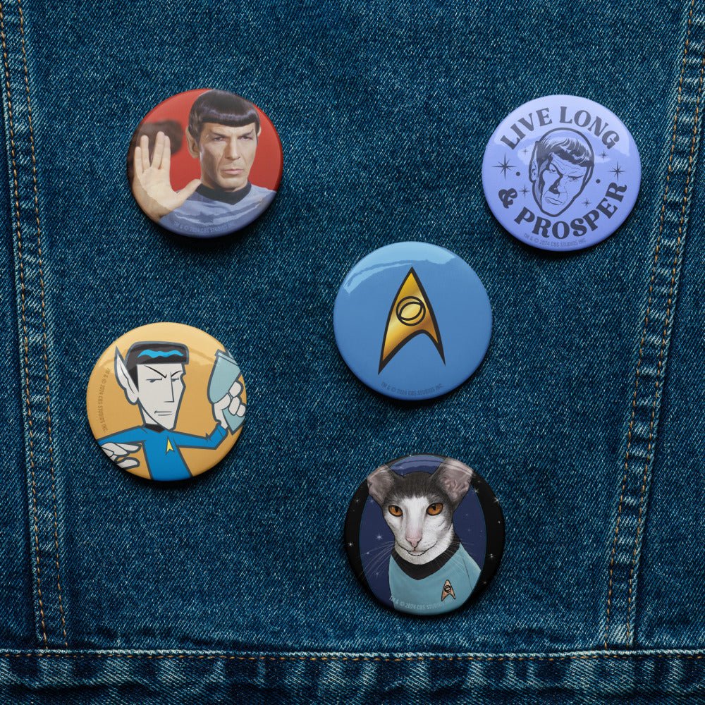 Star Trek: The Original Series Spock Pin Set - Paramount Shop