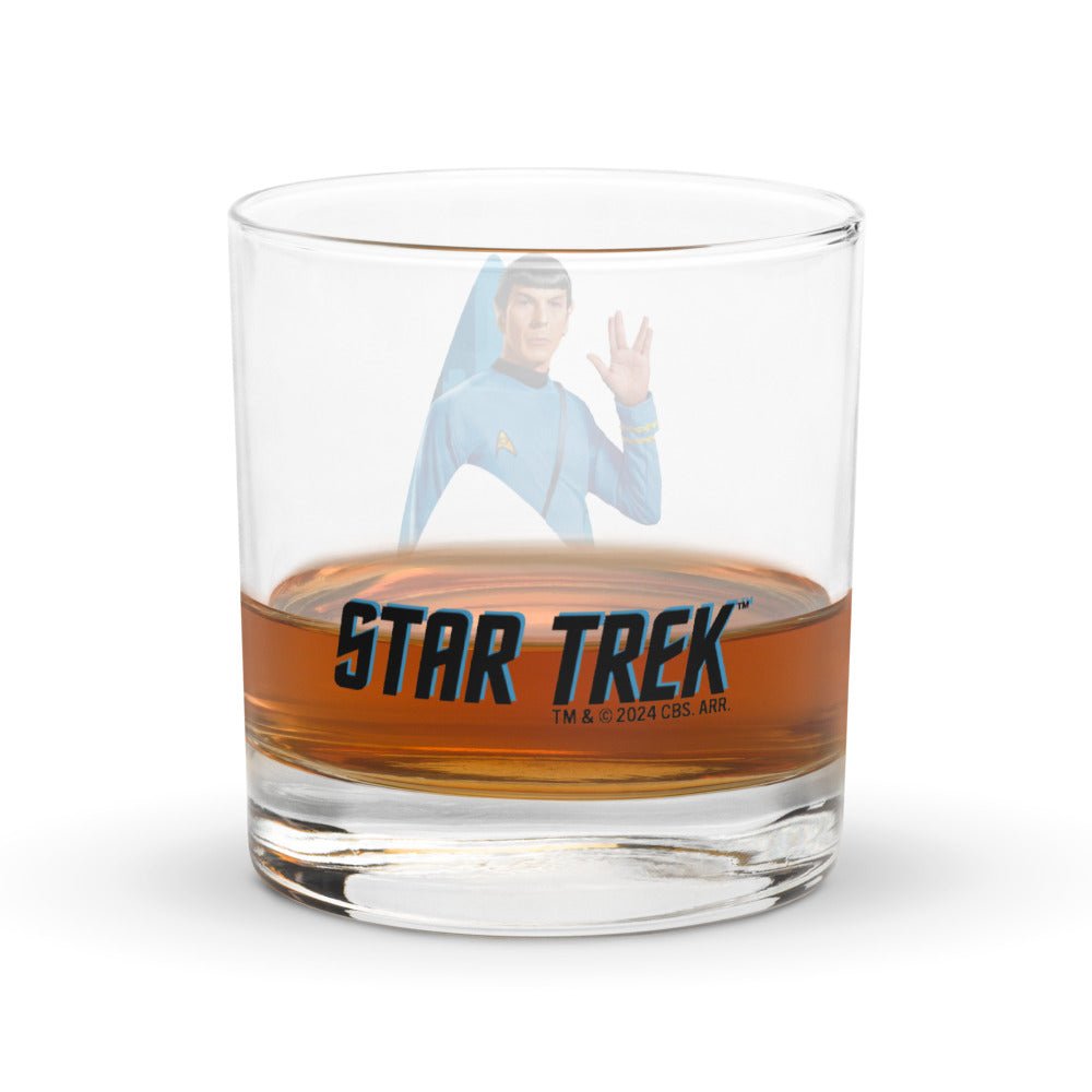 Star Trek: The Original Series Spock Rocks Glass - Paramount Shop