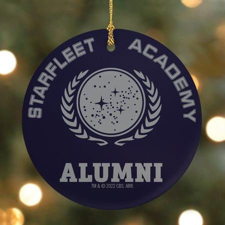 Star Trek: The Original Series Starfleet Academy Alumni Personalized Double - Sided Ornament - Paramount Shop