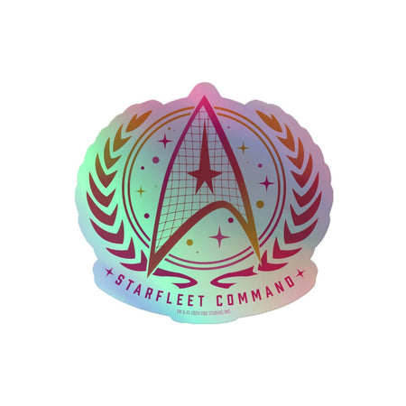 Star Trek: The Original Series Starfleet Badge Holographic Sticker - Paramount Shop