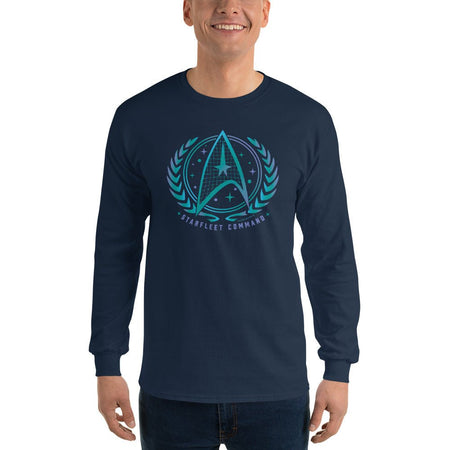 Star Trek: The Original Series Starfleet Badge Long Sleeve T-Shirt - Paramount Shop