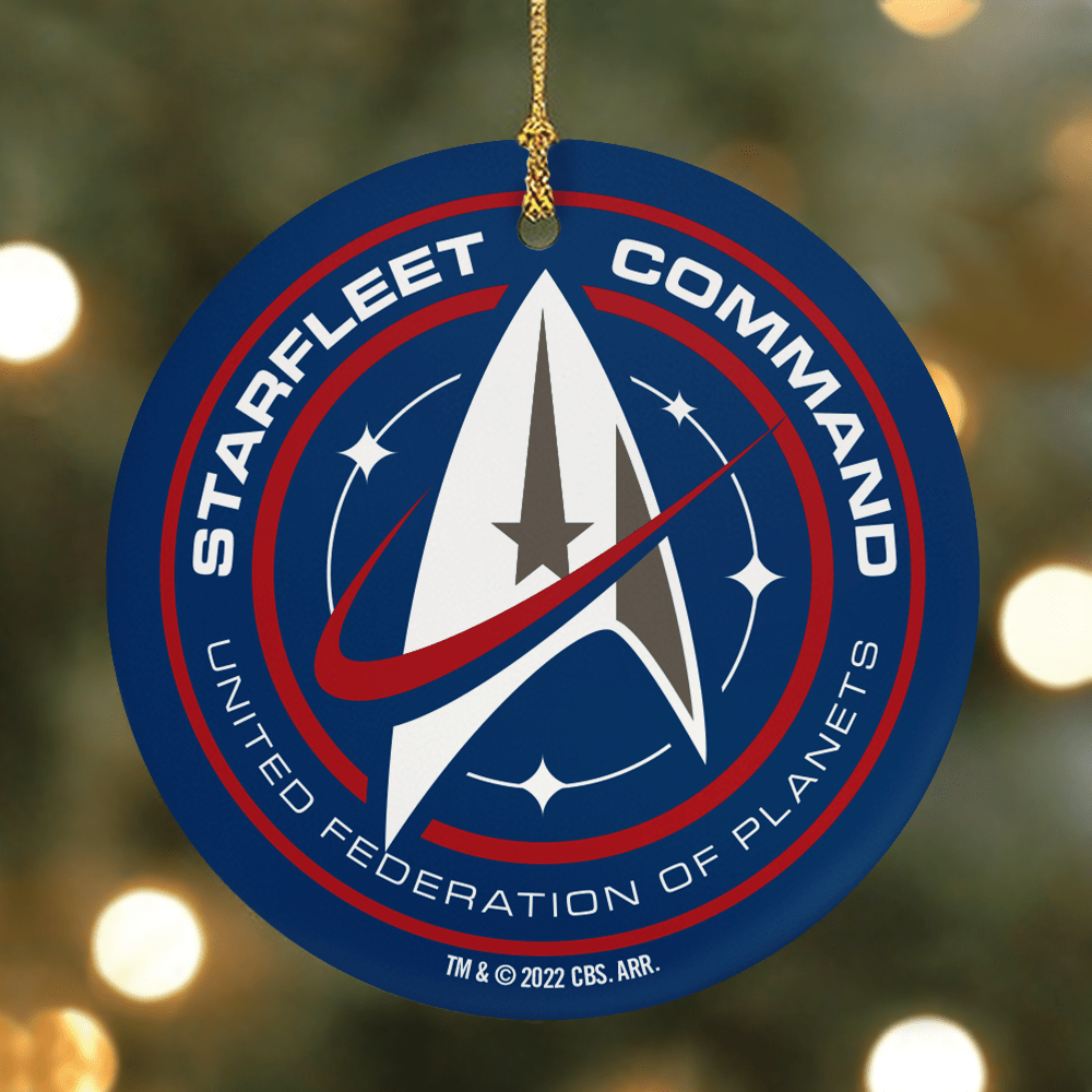 Star Trek: The Original Series Starfleet Command Double - Sided Ornament - Paramount Shop