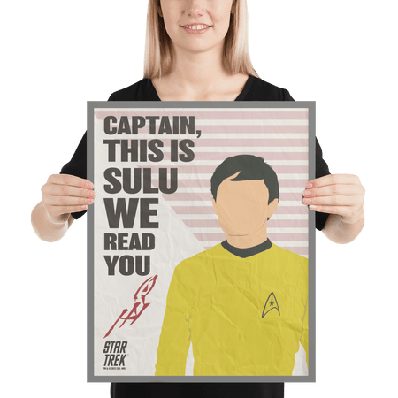 Star Trek: The Original Series Sulu Premium Matte Paper Poster - Paramount Shop