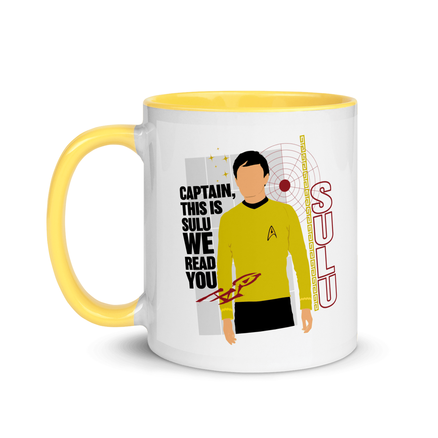 Star Trek: The Original Series Sulu Two - Tone Mug - Paramount Shop