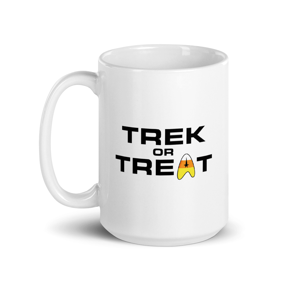 Star Trek: The Original Series Trek or Treat White Mug - Paramount Shop