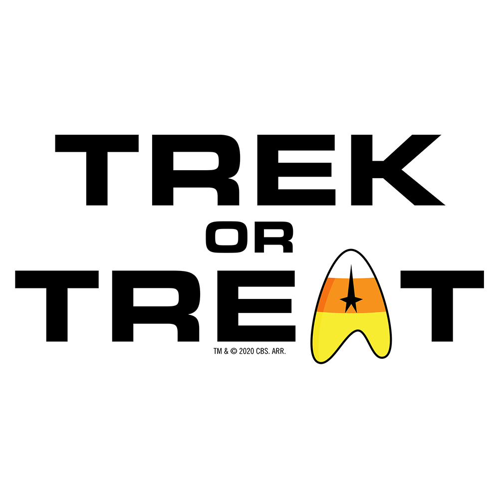 Star Trek: The Original Series Trek or Treat Women's Short Sleeve T - Shirt - Paramount Shop