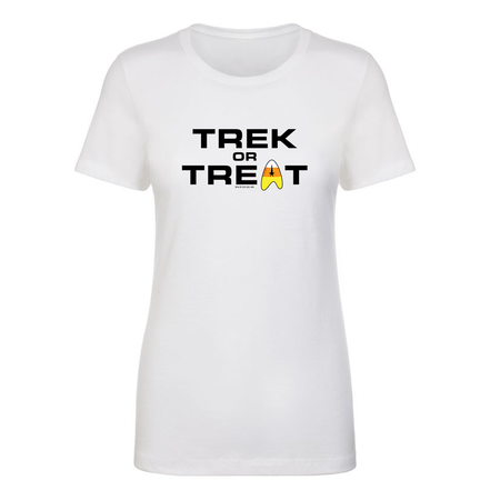 Star Trek: The Original Series Trek or Treat Women's Short Sleeve T - Shirt - Paramount Shop