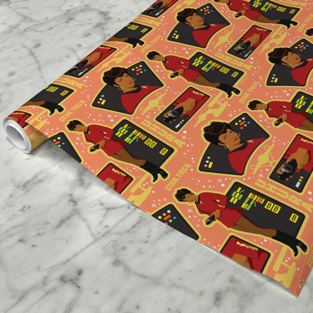 Star Trek: The Original Series Uhura Gift Wrap - Paramount Shop