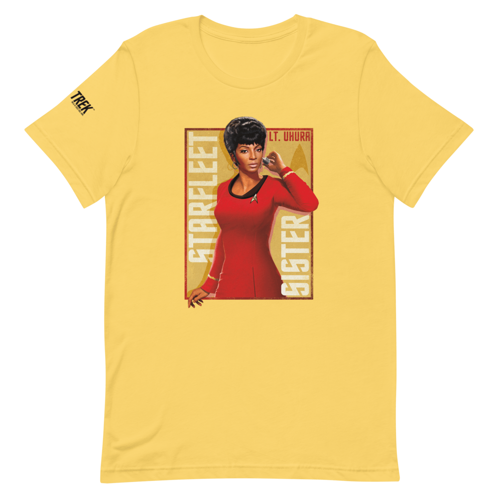 Star Trek: The Original Series Uhura Starfleet Sister Unisex Premium T - Shirt - Paramount Shop