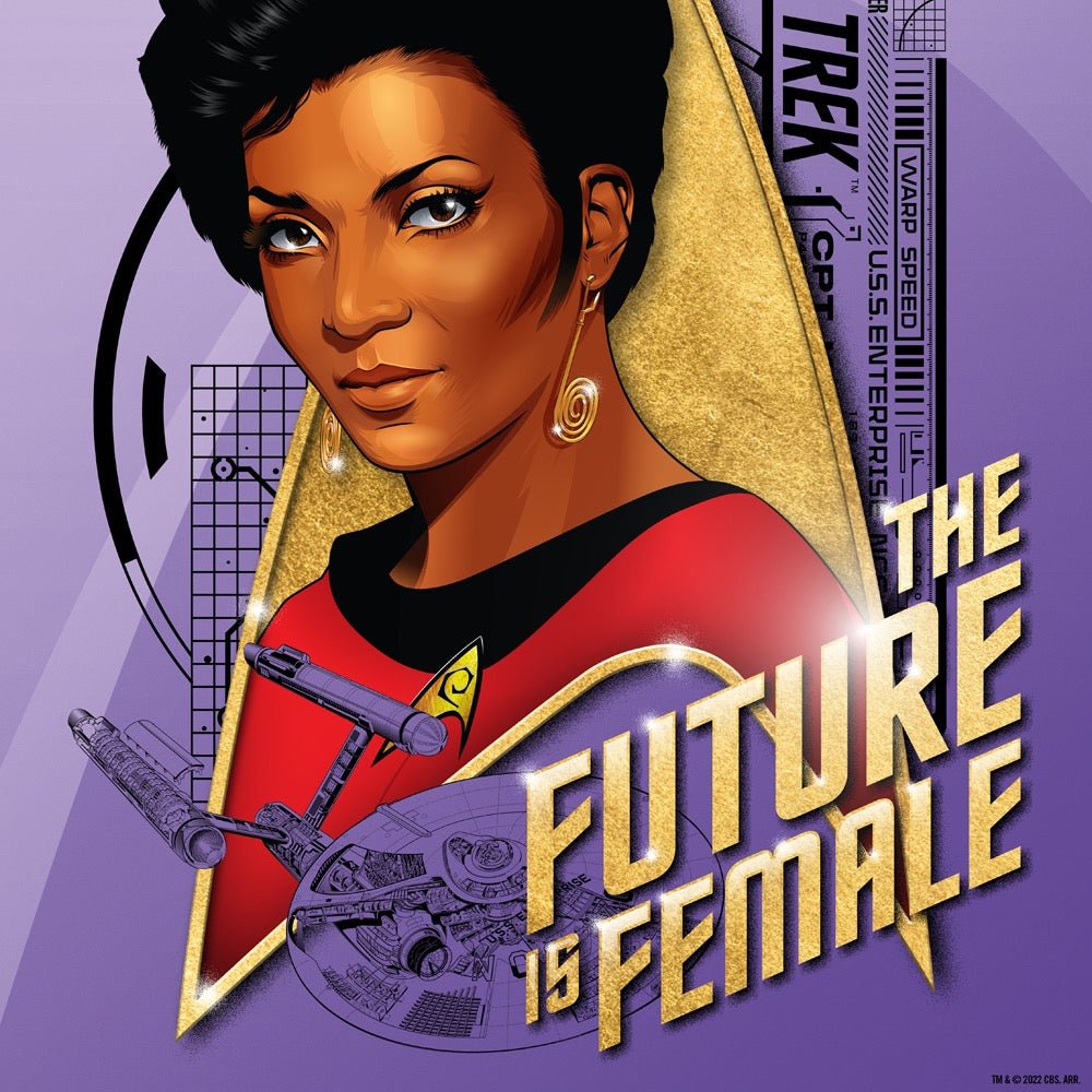 Star Trek: The Original Series Uhura The Future is Female Premium Matte Paper Poster - Paramount Shop