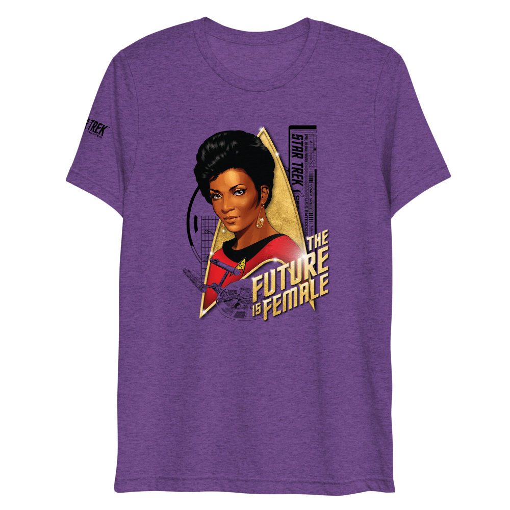 Star Trek: The Original Series Uhura Die Zukunft ist weiblich Unisex Tri-Blend T-Shirt