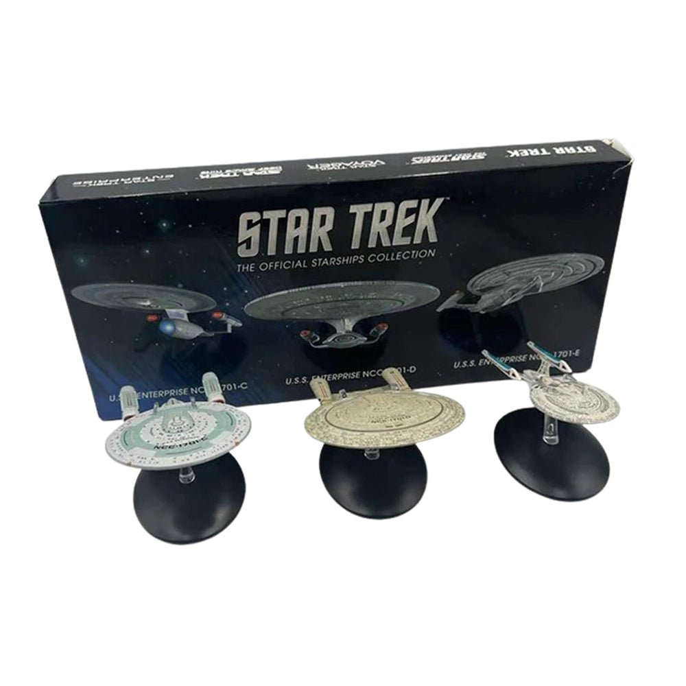 Star Trek: The Original Series USS Enterprise Set of 3 Starship Replica - Paramount Shop