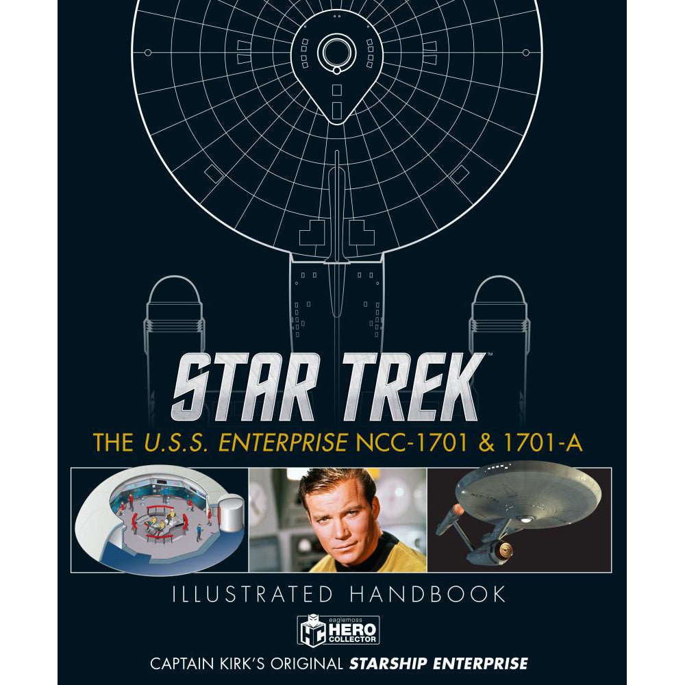 Star Trek: The U.S.S. Enterprise NCC - 1701 Illustrated Handbook - Paramount Shop