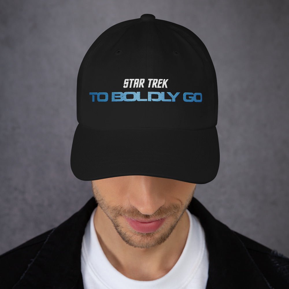 Star Trek To Boldly Go Embroidered Dad Hat - Paramount Shop