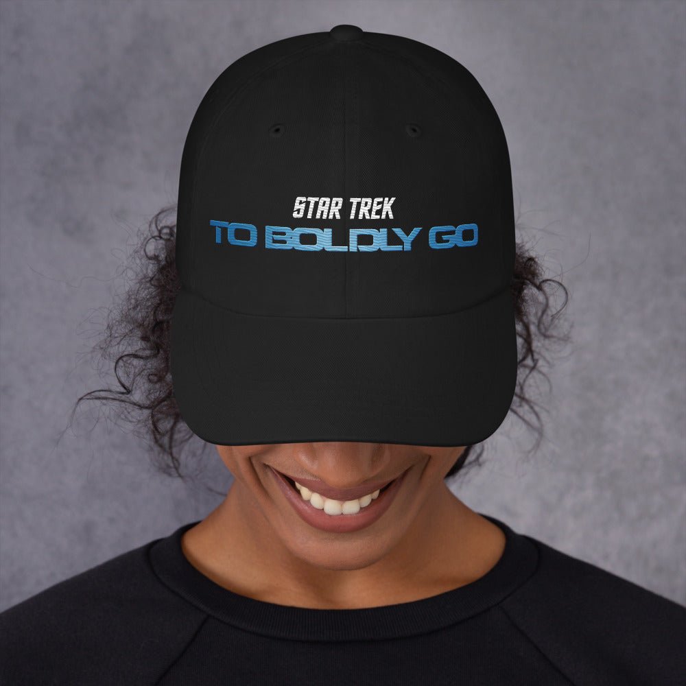 Star Trek To Boldly Go Embroidered Dad Hat - Paramount Shop