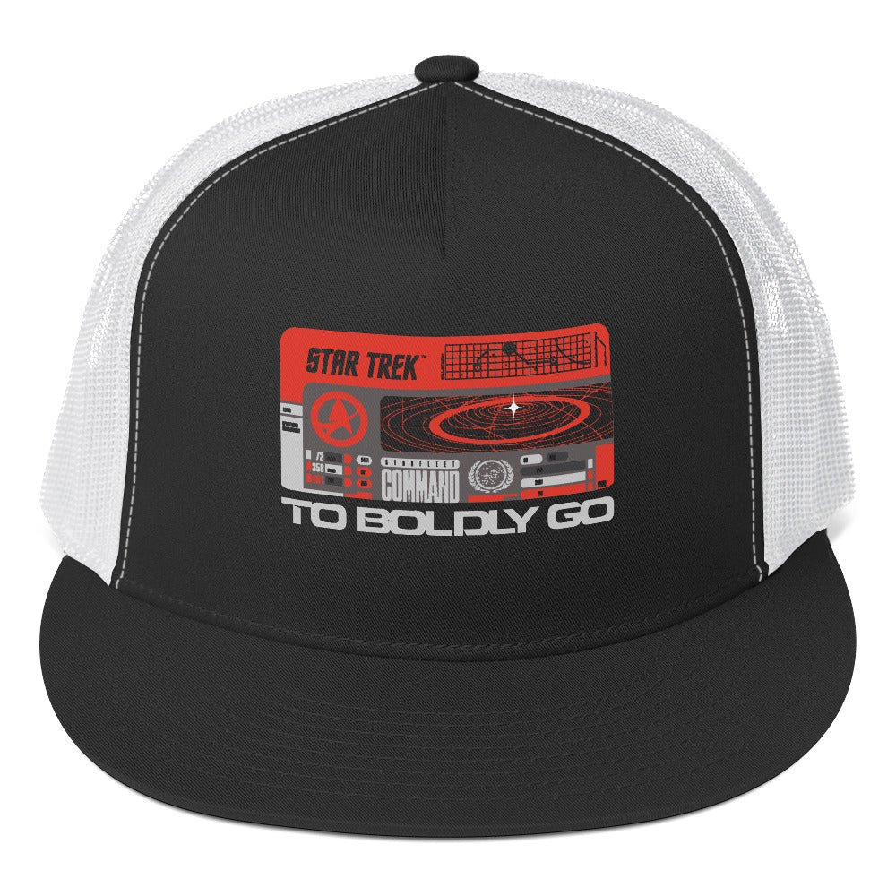 Star Trek To Boldly Go Trucker Hat - Paramount Shop