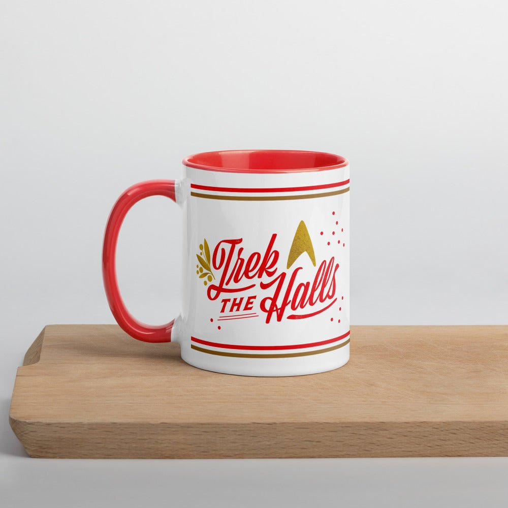 Star Trek Trek The Halls Two - Tone Mug - Paramount Shop