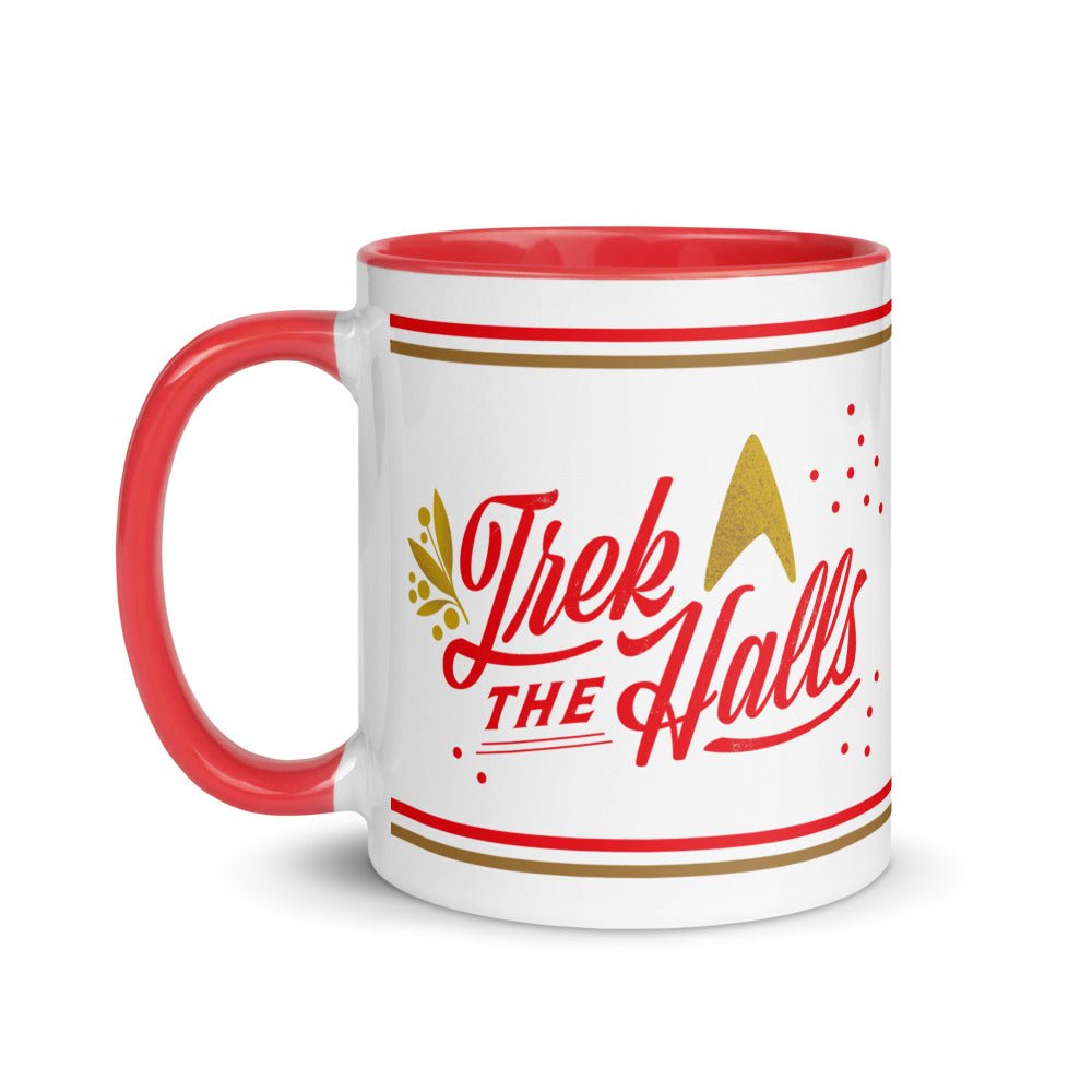 Star Trek Trek The Halls Two - Tone Mug - Paramount Shop