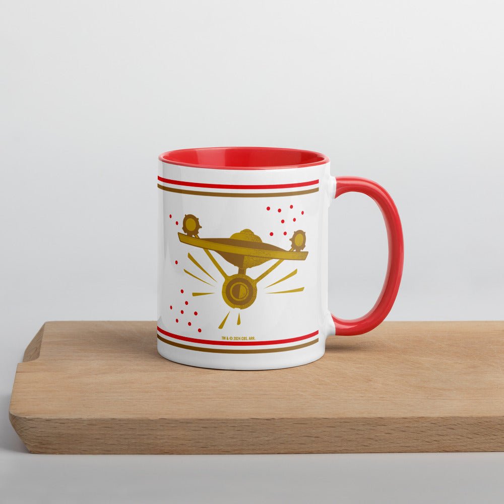 Star Trek Trek The Halls Two - Tone Mug - Paramount Shop