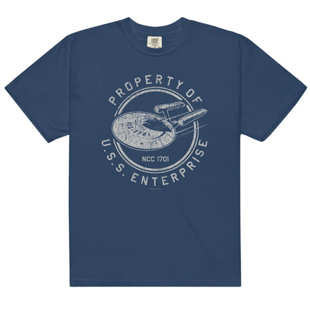 Star Trek U.S.S. Enterprise Comfort Colors T - Shirt - Paramount Shop