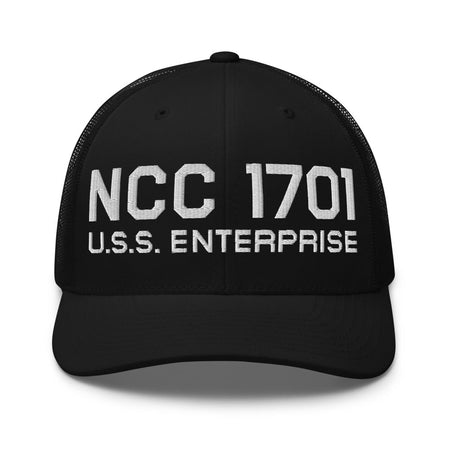 Star Trek U.S.S. Enterprise NCC - 1701 Retro Trucker Embroidered Hat - Paramount Shop