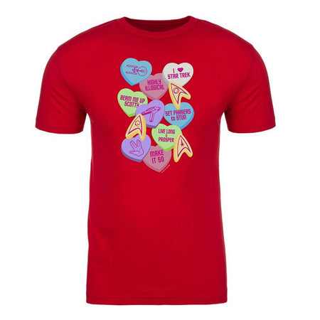 Star Trek Valentine's Day Collage Adult Short Sleeve T - Shirt - Paramount Shop