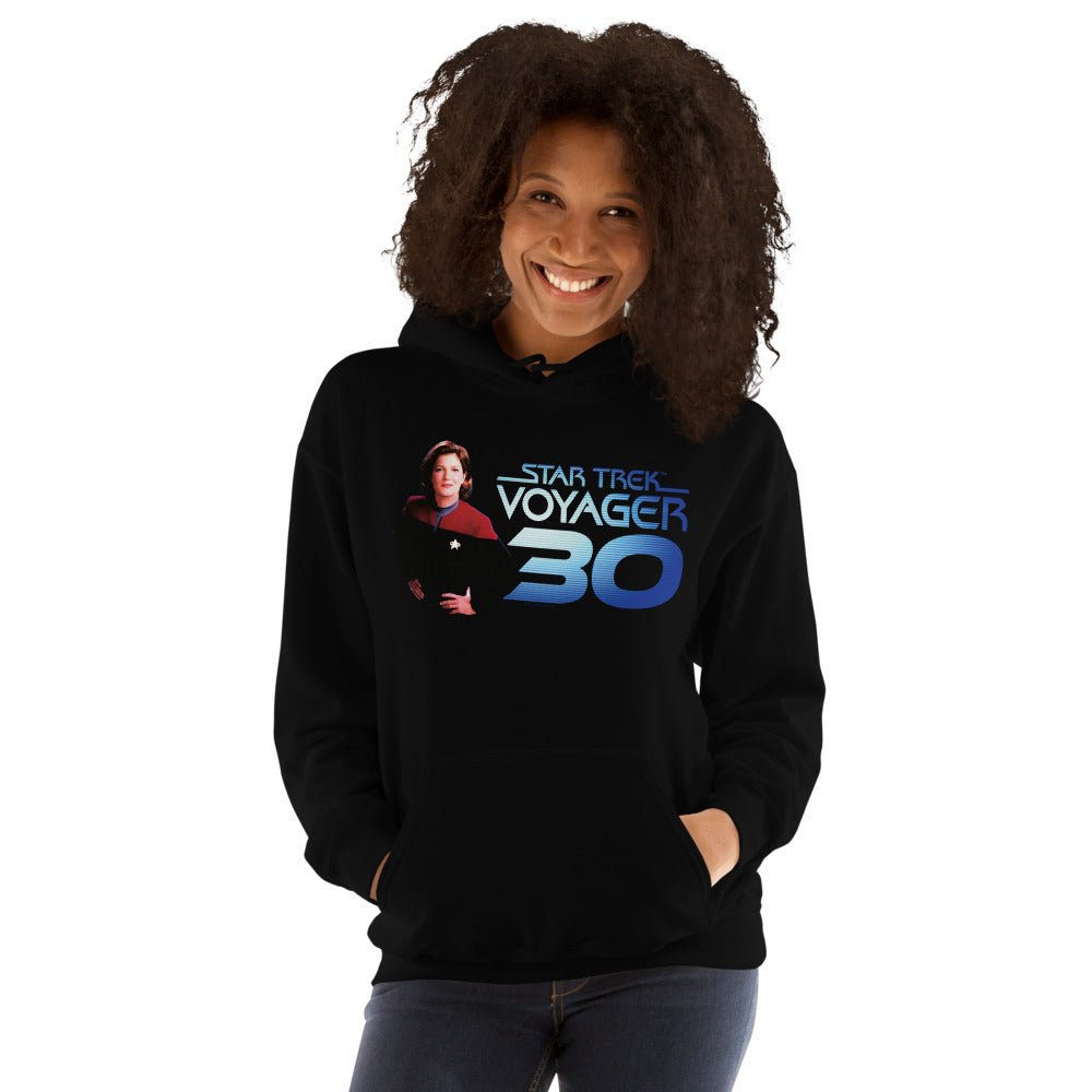 Star Trek: Voyager Captain Janeway 30th Anniversary Hoodie - Paramount Shop