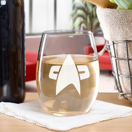 Star Trek: Voyager Delta Stemless Wine Glass - Paramount Shop