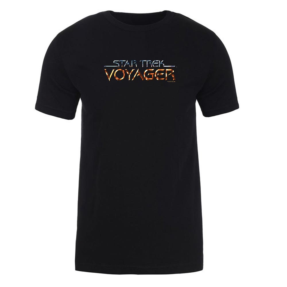 Star Trek: Voyager Logo Adult Short Sleeve T - Shirt - Paramount Shop