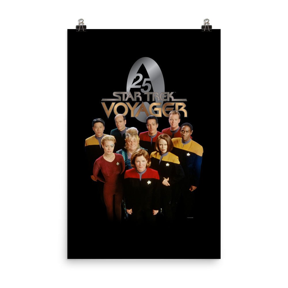 Star Trek: Voyager Voyager 25 Premium Satin Poster - Paramount Shop