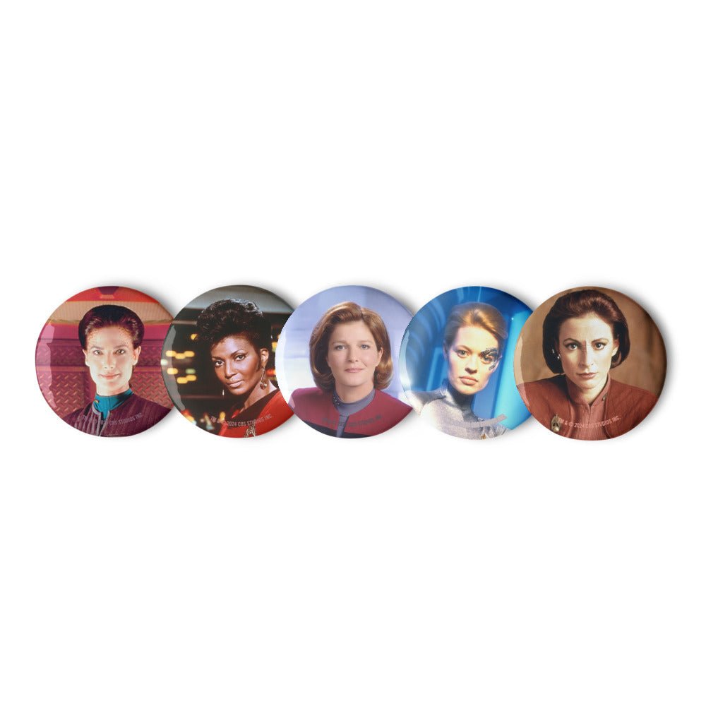 Star Trek Women Of Star Trek Pin Set – Paramount Shop