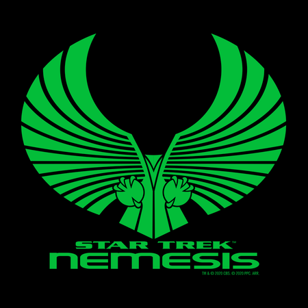 Star Trek X: Nemesis Logo Adult Short Sleeve T - Shirt - Paramount Shop
